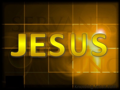 JESUS -  His Name (yellow)